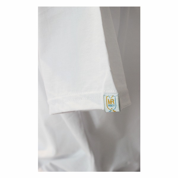 تیشرت سفید ساده مسترمانی - Image 3